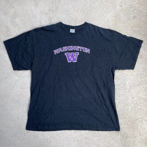 5/$50🎄 Vintage Washington Huskies University T Shirt - Size 2XL